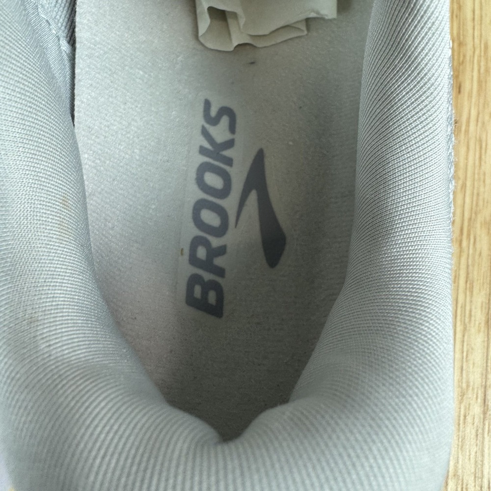 Brooks Ghost 16 Womens Size 6.5 D Wide Gray Running Athletic Gym Training Shoes - Picture 8 of 10